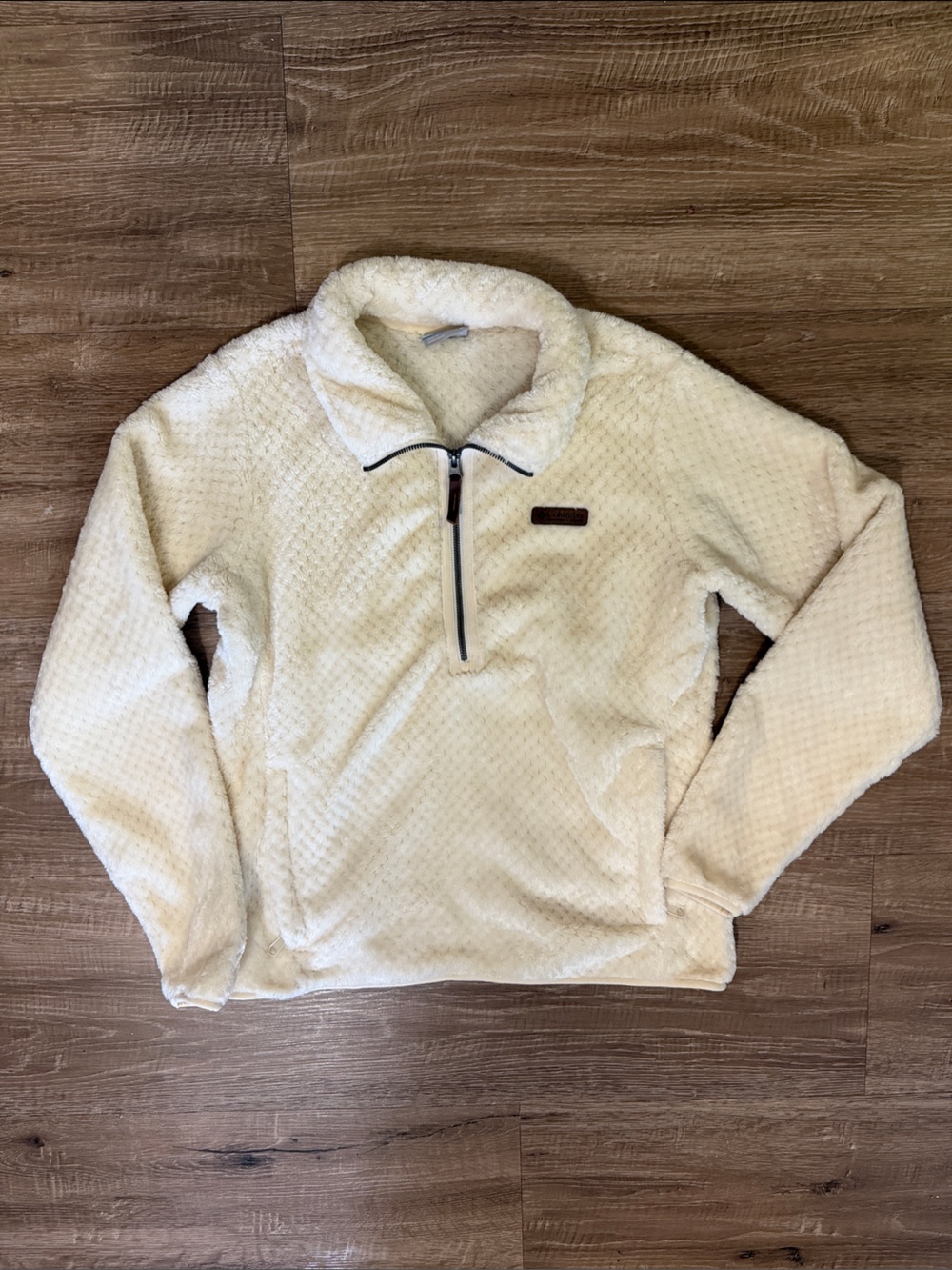Columbia fire side Sherpa Half-Zip sweater